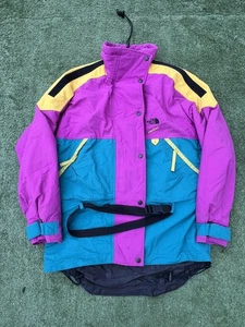 Vintage North Face Jacke Damen Large Gore Tex Vertical Belted 90er - Bild 1 von 8