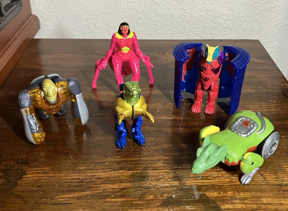 Lote de 5 Juguetes Sueltos McDonalds Transformers Beast Machines Happy Meal Foto 1 de 1