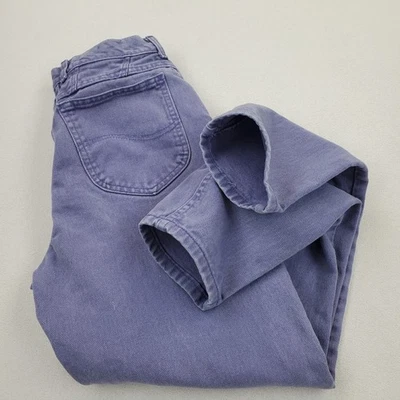 Jeans Lee Vintage Años 80 Púrpura Niñas Talla 8 Med Union Hechos en EE. UU. Foto 1 de 4