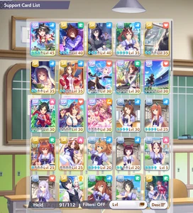 Uma Musume Global Account Kitasan Black LB3 + Super Creek + Fine Motion + More - Imagen 1 de 6