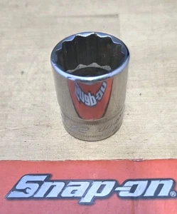 New Snap On SWM241 - 1/2" Drive 24mm Shallow 12Pt Chrome Socket Ships Free - Picture 1 of 5