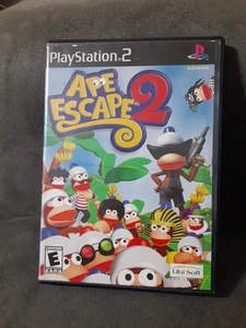 Ape Escape 2 (Sony PlayStation 2, 2006) CIB Black Label mit Reg Card getestet - Bild 1 von 5