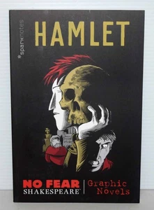 Hamlet No Fear Shakespeare Graphic Novels by Sparknotes Brand New FREE SHIPPING - Picture 1 of 2