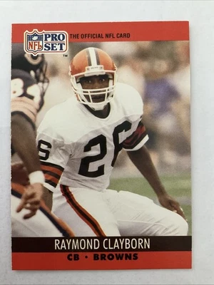 1990 Pro Set - Raymond Clayborn #471 - Image 1 of 2