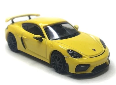 MINICHAMPS, PORSCHE 718 Cayman GT4 2019 Giallo, 1/87,  MNC870067602 - Immagine 1 di 2