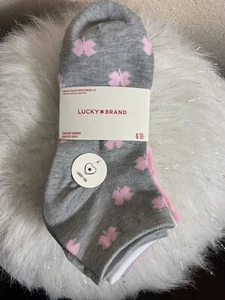 NWT Lucky Brand Every Day Comfort Socks / 6 Pairs - Picture 1 of 10