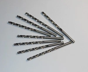 Jobber Length Drills #13 0.185" HSS 118° 2-5/16" LOC x 3-1/2" OAL (8 Pcs) - Picture 1 of 1