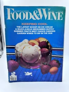 Food & Wine July 1986, Volume 9, Number 7 by Stanger, Ira Single_Issue_Magazine - Picture 1 of 4