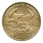 Random Date 1986-2023 $5 1/10 Th Oz Gold American Eagle Us Mint Bu