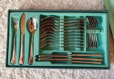 Besteckset 6 personen, 90g Silberauflage  - Bild 1 von 4