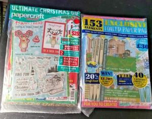 Papercraft Essentials magazine LOT Issue 165 and 225 Sealed Brand New! - Picture 1 of 7