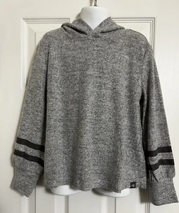 Maglione manica lunga Eddie Bauer GRIGIO HOODIE ultra morbido bambina bambino taglia XXS NUOVO - Foto 1 di 10