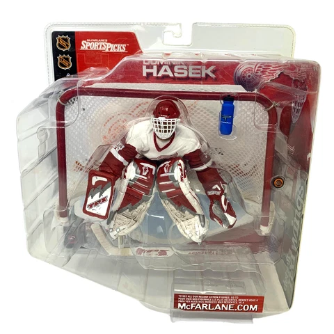 Mcfarlane NHL Dominik Hasek Detroit Red Wings White Jersey Series 2 Figure Cover