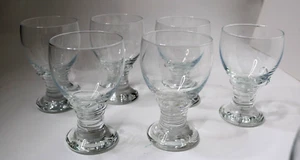 7 Hadeland of Norway Glass Goblet Spiral 5" Tall - Imagen 1 de 8