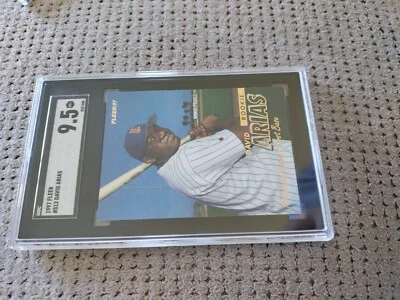  Tarjeta de novato Fleer David (Arias) Ortiz #512 RC 1997 Foto 1 de 2