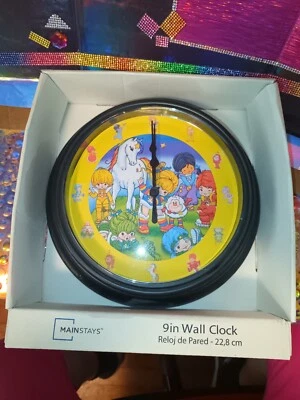 Rainbow Brite Kids Sprite Clock New In Box  - Image 1 of 4
