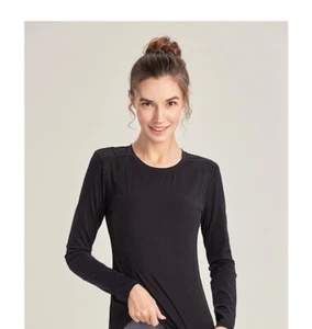 long sleeve athletic shirt womens - Picture 1 of 4