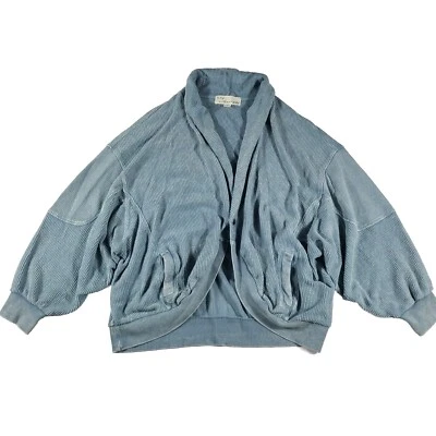 Hanana est. vintage Sudadera cárdigan 1954 con un botón para mujer pequeña de gran tamaño  Foto 1 de 4