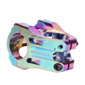 MEROCA 1-1/8" Aluminum Bicycle MTB Road Bike Alloy Short Handlebar Stem 31.8mm - Picture 1 of 9