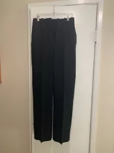 VTG U.S. Navy WWII Black Wool Officer  Uniform Trousers Pants 33x30 button fly - Picture 1 of 6