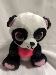 Ty Beanie Boos "Cutie Pie the Panda" w/o Tag, D.O.B. April 17th 2016 - EUC - Picture 1 of 12