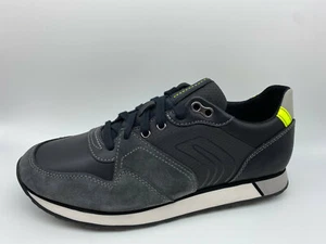 Scarpe Sneakers Geox U Vittoriale C Nero camoscio e pelle SCONTO - Imagen 1 de 1