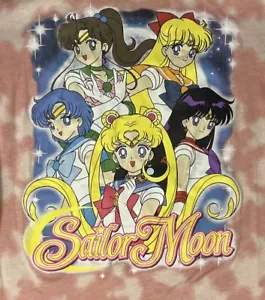 SAILOR MOON Shirt Official Ladies Anime Cartoon Tie Dye All Over Sz Small (2019) - Picture 1 of 3