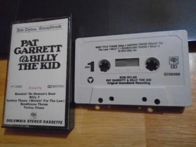 RARE OOP Bob Dylan CASSETTE TAPE Pat Garrett & Billy The Kid soundtrack BYRDS 73 - Image 1 of 2