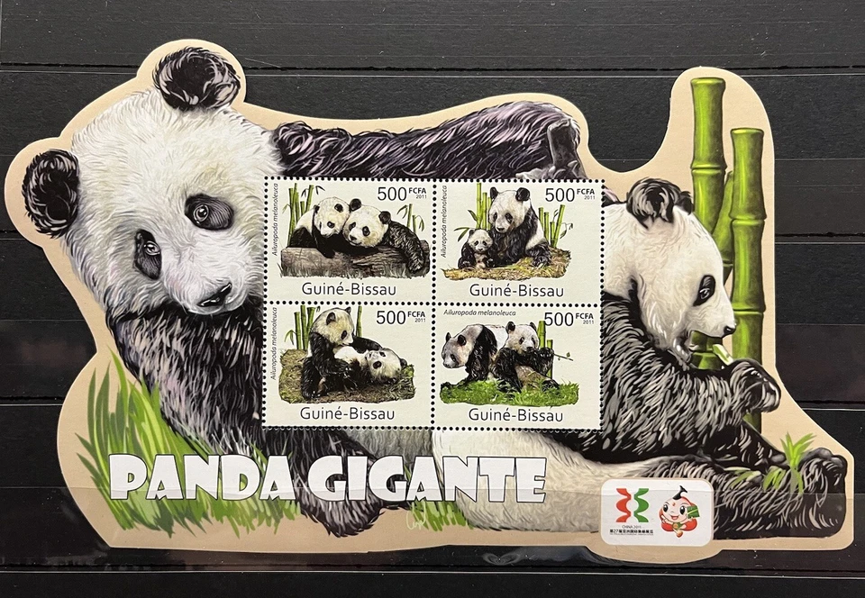 Gigantic Panda on stamps  Timbres -  MNH** - F100 - Image 1 of 1