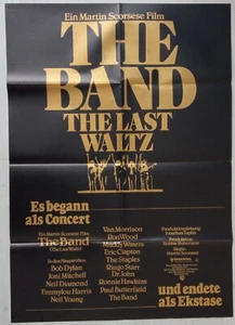 Original Kinoplakat Martin Scorsese's THE BAND / THE LAST WALTZ - P173 - Picture 1 of 2
