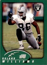2002 Topps Roland Williams (100) Football Cards #28