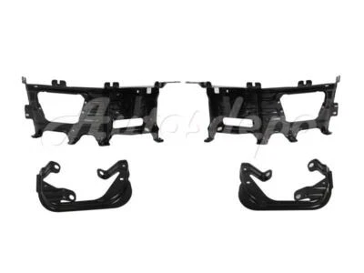 KIT DE SOPORTE DE PARACHOQUES DELANTERO DE ACERO PARA DODGE RAM 1500 2009-2012 JUEGO DE SOPORTES DE FAROS ANTINIEBLA Foto 1 de 4