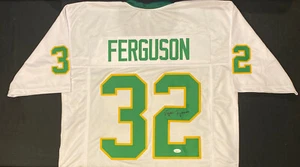 Vagas Ferguson Notre Dame Irish Signed Auto Pro Style Retro Jersey ~ JSA - Picture 1 of 5