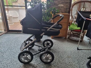 Retro kinderwagen Mutsy Urban Rider dunkelblau  - Bild 1 von 9
