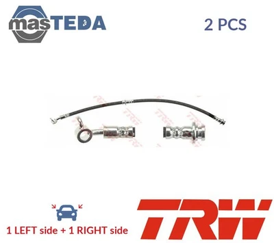 PHD1227 BRAKE HOSE LINE PIPE FRONT TRW 2PCS NEW OE REPLACEMENT - Image 1 of 4