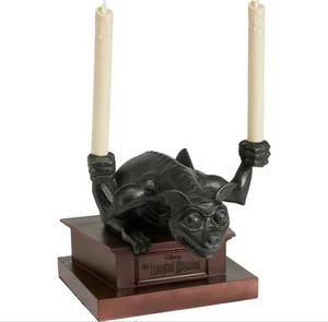 Luminara Disney Haunted Mansion Gargoyle Major Piece Limited RARE Candle Holder - Picture 1 of 5