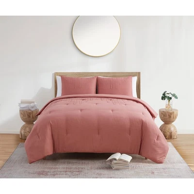 Jade + Oake Ridney Textured Stripe Soft Microfiber Comforter Set, Twin-Twin XL, - Image 1 of 2