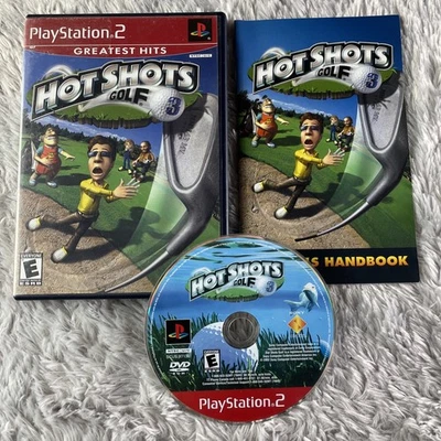 Hot Shots Golf 3 (Sony PlayStation 2, 2002) PS2 Greatest Hits Completo Foto 1 de 4
