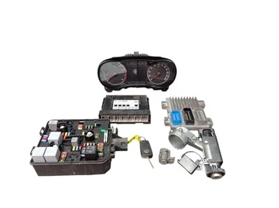 Centralina Motore Kit Completo Per OPEL CORSA E 1.2 12695605 39204203 - Immagine 1 di 4