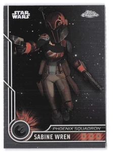 2023 Topps Chrome Star Wars #34 Sabine Wren - Picture 1 of 2