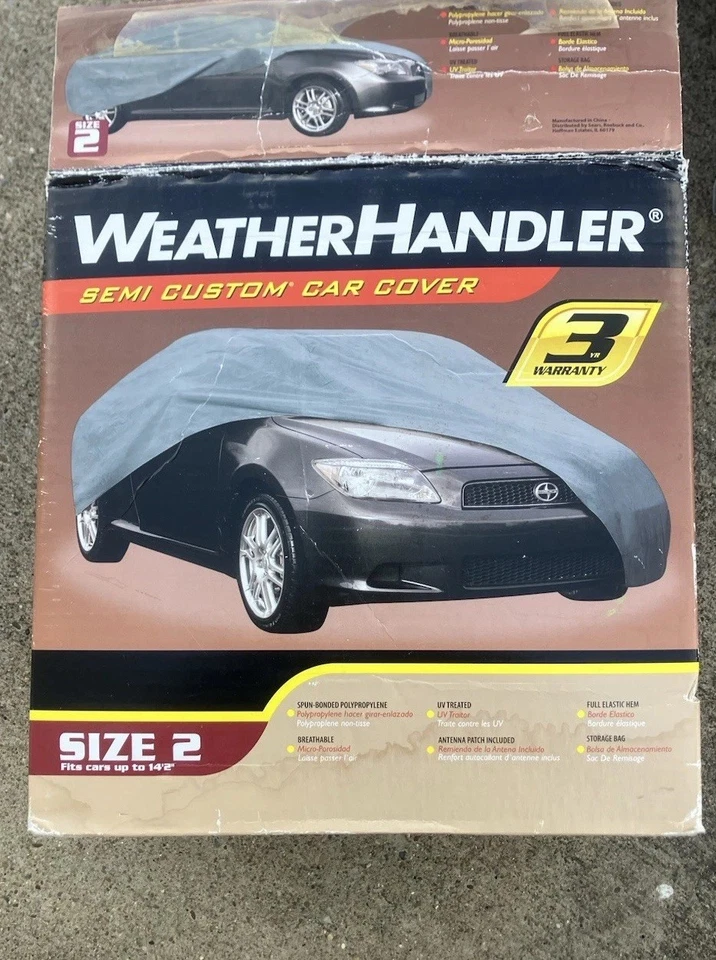 Cubierta de coche para manipulador de clima talla B-2 Miata MX5 Foto 1 de 4