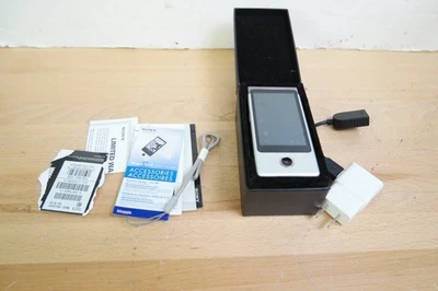 Sony MHS-TS10 Bloggie Touch Camera - Silver - Preowned Original Box - Image 1 of 4