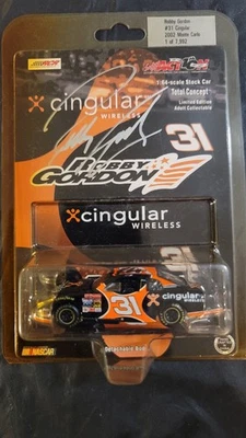 2003 Robby Gordon #31 Cingular Wireless 1: 64 NASCAR 压铸动作亲笔签名! — 第 1/4 张图片