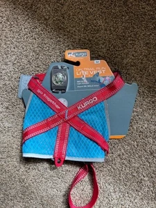 Kurgo On Trail Lite Vest Molle LED For Dogs Medium Blue/Red New benefits charity - Picture 1 of 1