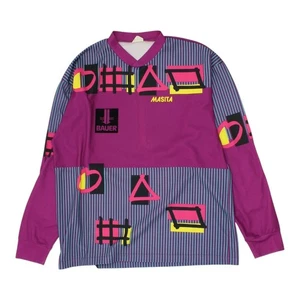 Camiseta de porteros vintage de los 90 | Camiseta de fútbol funky púrpura Masita para hombre - Imagen 1 de 6