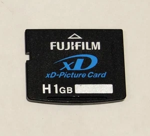 1GB HIGH SPEED FUJIFILM XD MEMORY CARD 1 GB TYPE H pre-owned - Picture 1 of 1