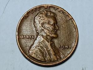 Obv 1941 P @ 1945 P Lamination Crack Very Rare Coin's - Picture 1 of 6