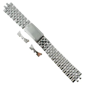 Rolex Vintage Jubilee Bracelet 6251H 20mm Stainless Steel Big Crown Watch Band - Picture 1 of 6