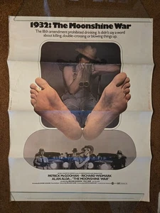 1932: The Moonshine War Original 1970 Oversize Movie Poster 30"x41" McGoohan - Picture 1 of 5