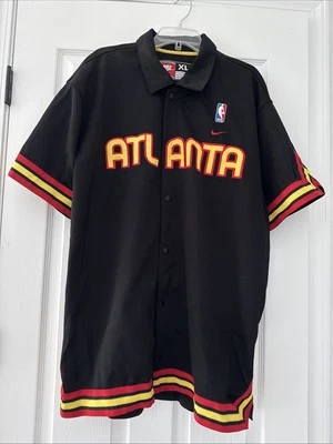 Atlanta Hawks Nike Rewind 74 Throwback Shooting Shirt Warm Up Jersey Mens XL - Image 1 of 4